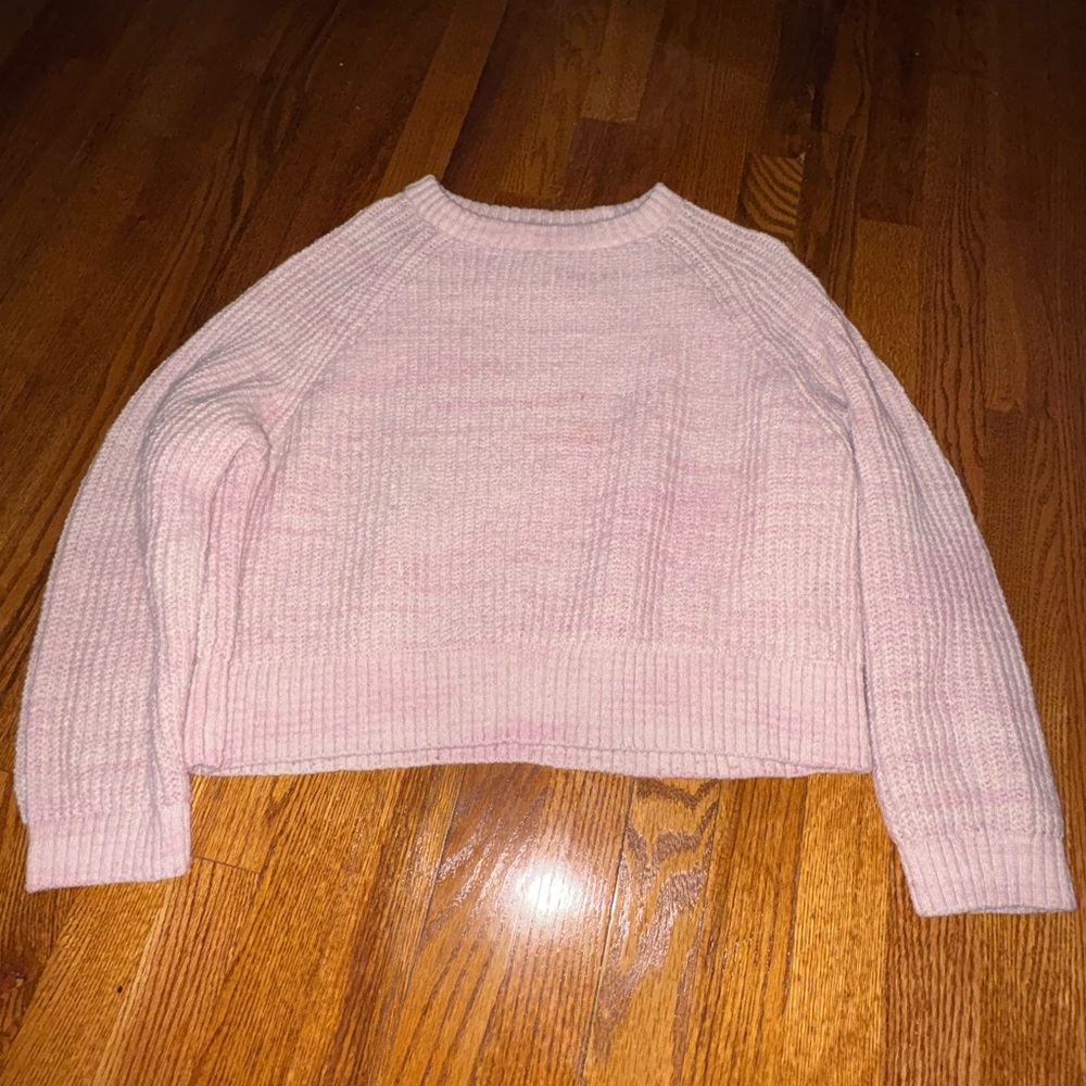 Old Navy Light Pink Women's Crew Neck Sweater